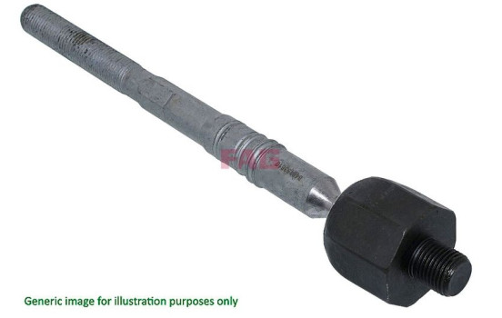 Axial ball, track rod