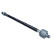 Axial ball, track rod
