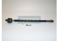 Axial ball, track rod