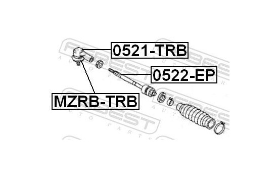 Inner Tie Rod, Image 2