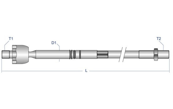 Tie Rod Axle Joint FD-AX-1537 Moog, Image 2