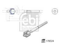 Tie rod (without tie rod) 178324 FEBI