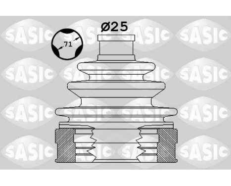 Axle sleeves set