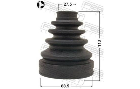 Bellow, driveshaft, Image 3