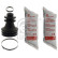Bellow Set, drive shaft 100622 FEBI, Thumbnail 2