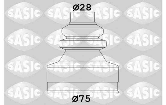 Bellow Set, drive shaft, Image 2