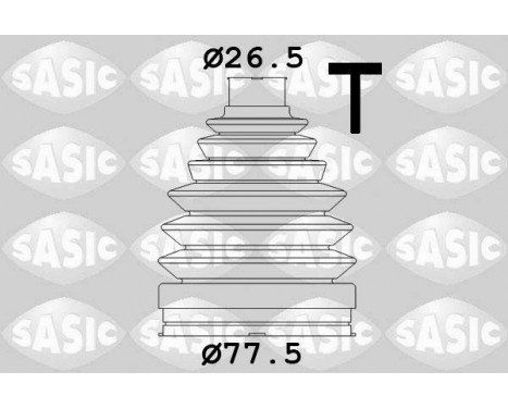 Bellow Set, drive shaft, Image 2