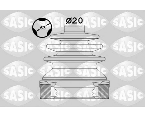 Bellow Set, drive shaft, Image 2