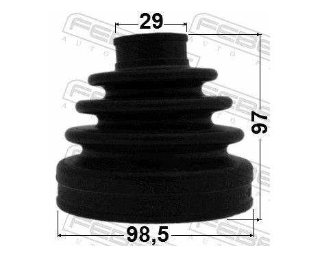 Bellow Set, drive shaft, Image 2