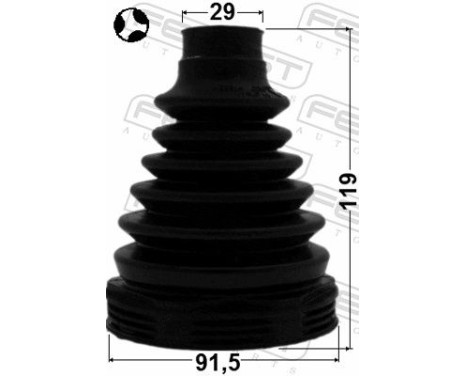 Bellow Set, drive shaft, Image 2