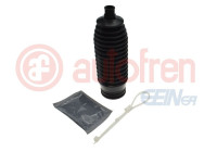 Steering wheel cover, steering unit