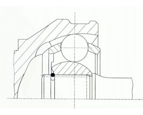 Joint Kit, drive shaft 36482 Spidan