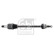 Drive shaft 1002966 FEBI