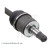 Drive shaft ADBP890040 Blue Print