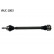 Drive Shaft VKJC 1003 SKF, Thumbnail 2