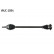 Drive Shaft VKJC 1054 SKF, Thumbnail 2