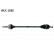Drive Shaft VKJC 1580 SKF, Thumbnail 2
