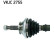 Drive Shaft VKJC 2755 SKF, Thumbnail 2