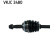 Drive Shaft VKJC 3480 SKF, Thumbnail 3