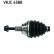 Drive Shaft VKJC 4588 SKF, Thumbnail 3