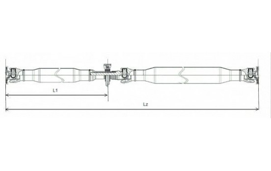 Drive shaft, shaft drive