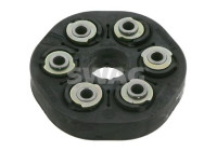 Hardy disk/Rubber shaft coupling