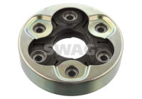 Hardy disk/Rubber shaft coupling