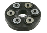 Hardy disk/Rubber shaft coupling