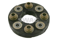 Hardy disk/Rubber shaft coupling