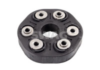 Hardy disk/Rubber shaft coupling