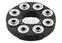 Hardy disk/Rubber shaft coupling