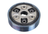 Hardy disk/Rubber shaft coupling