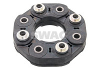 Hardy disk/Rubber shaft coupling