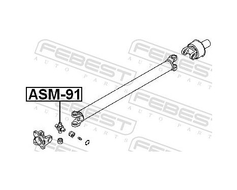 Joint, propshaft, Image 2