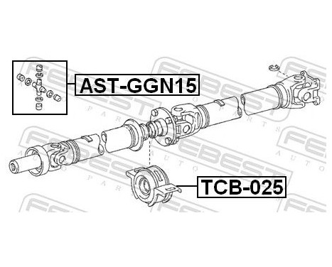 Joint, propshaft, Image 2