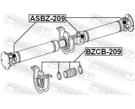 Joint, propshaft, Image 2