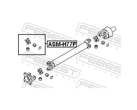 Joint, propshaft, Image 2