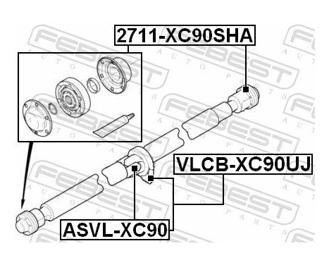 Joint, propshaft, Image 2