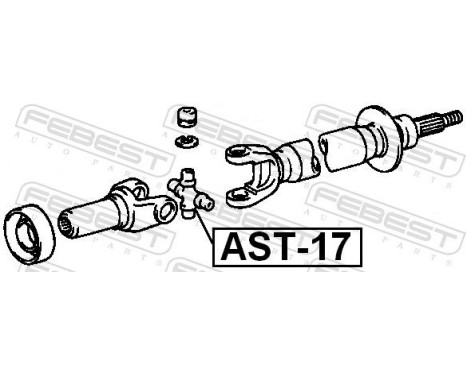 Joint, propshaft, Image 2
