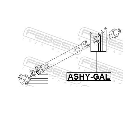 Joint, propshaft, Image 2