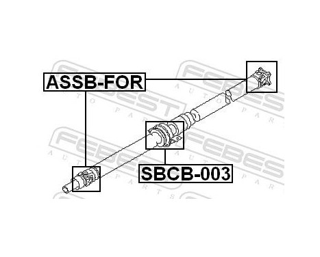 Joint, propshaft, Image 2