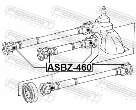 Joint, propshaft, Image 2