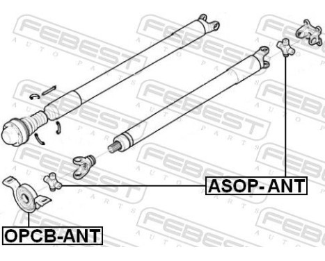 Joint, propshaft, Image 2