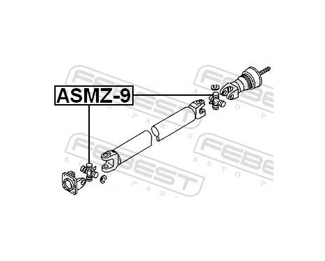 Joint, propshaft, Image 2