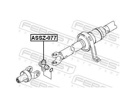 Joint, propshaft, Image 2