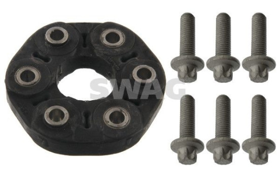 Rep. Set Hardy disc/Rubber shaft coupling