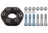 Rep. Set Hardy disc/Rubber shaft coupling