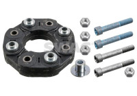 Rep. Set Hardy disc/Rubber shaft coupling