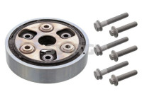 Rep. Set Hardy disc/Rubber shaft coupling