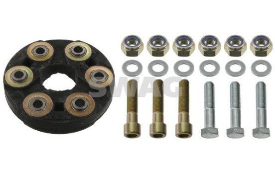 Rep. Set Hardy disc/Rubber shaft coupling